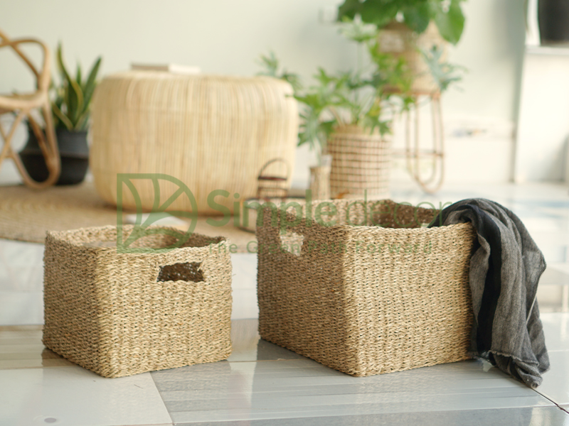 Wholesale Seagrass Storage Baskets