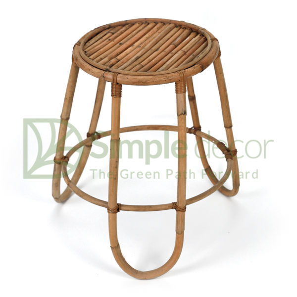 Round rattan plant stand wholesale vietnam