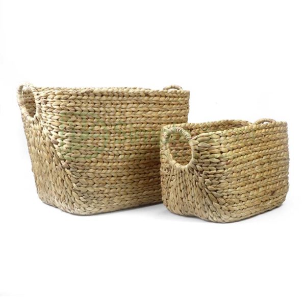 water hyacinth storage baskets