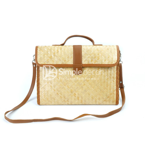 22x28CM Thailand Straw Bag Rattan Bag Hand-woven Women Bucket Bag Retro Art  Handbag a6101 - AliExpress
