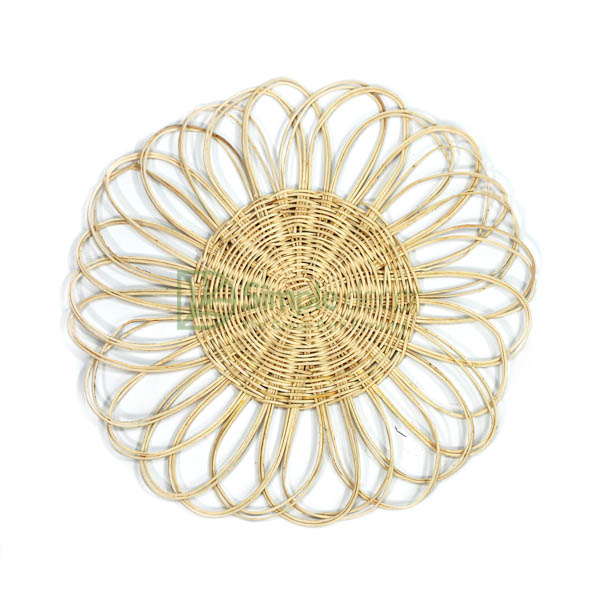 Sun Flower Rattan Placemat