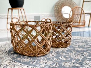 Water Hyacinth Storage Basket Wholesale