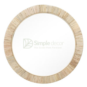 Round Rattan Mirror Wholesale