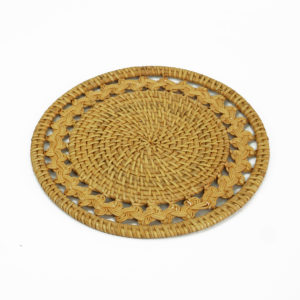 New Overlapping Wicker Rattan Placemat