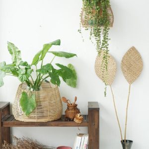 Rattan Hanging Basket Planter Wholesale Manufacturing in Vietnam