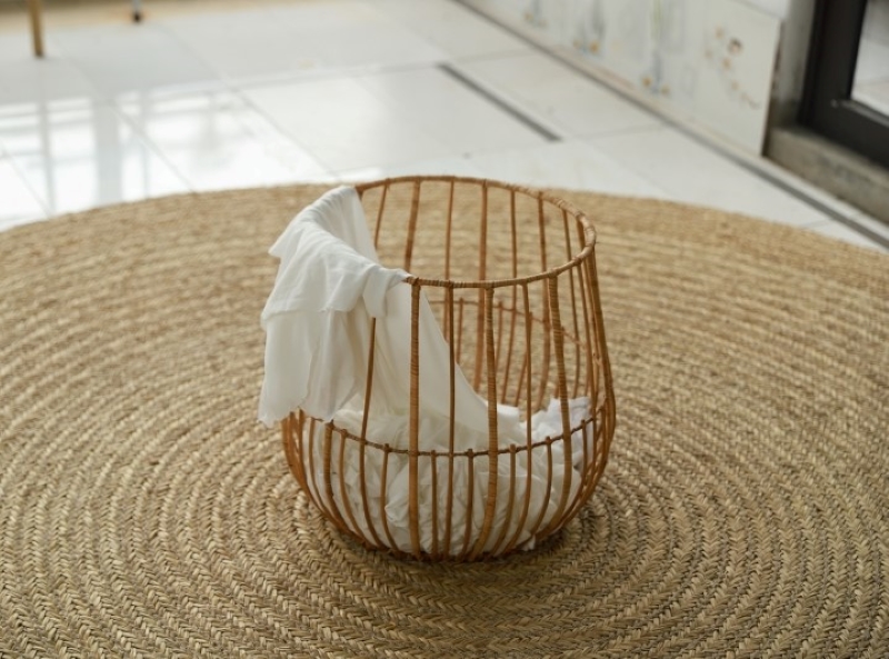 Summer Rattan Storage Basket Manufacturer