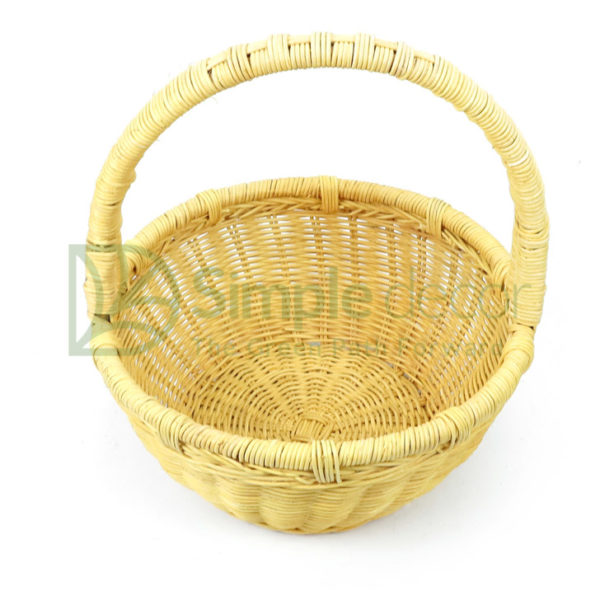 Yellow Rattan Picnic Basket Wholesale