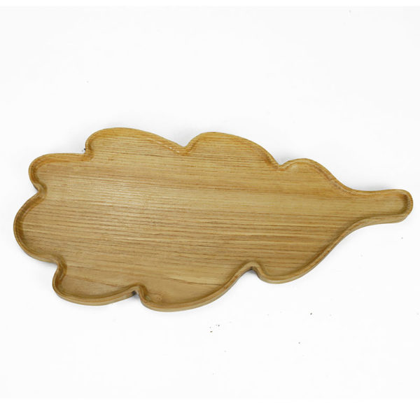 Leaf Shape Wooden Serving Tray Wholesale