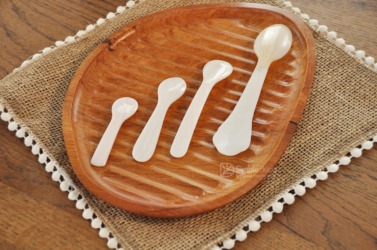 Round Soup MOP Spoon Wholesale Made In Vietnam 