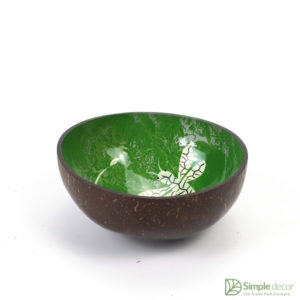 dragon fly lacquerd coconut bowl wholesale