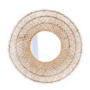 Round Rattan Mirror For Wall Decor Wholesale