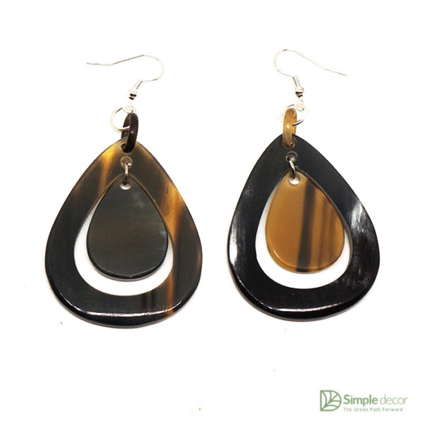 buffalo horn earring wholesale