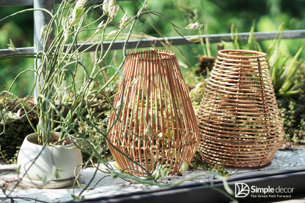 Rattan Lampshades