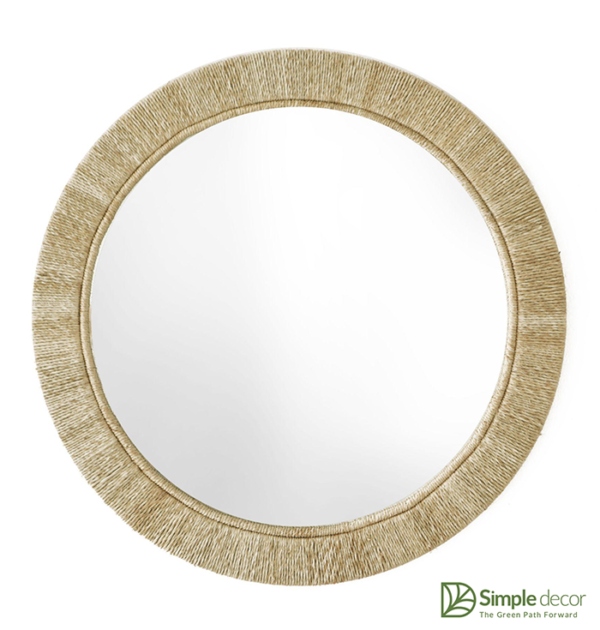 Round Jute Mirror Wholesale