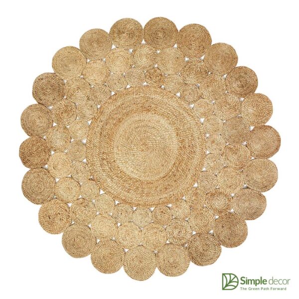 Wholesale Handmade Round Seagrass Rugs Manufacturer in Vietnam